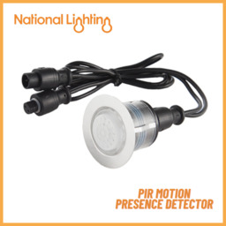Led Decking Lights With Pir Motion & Dusk To Dawn Detector Outdoor