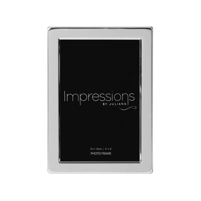 Impressions Silverplated Photo Frame 4x4 4x6 5x7 6x8 8x10 + Multi