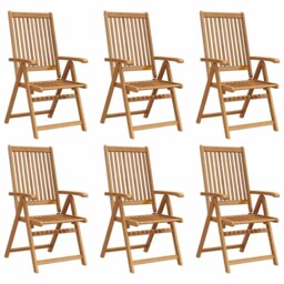 Outdoor Patio Wooden Folding Garden Chairs Set Solid Acacia Wood 2 3 4