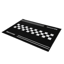 Oxford Cafe Racer Motorcycle Garage Door Mat Anti-slip Indoor Entrance