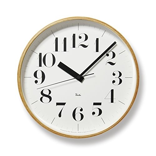 Lemnos Riki Clock Wr08-27 Wall Clock Japan