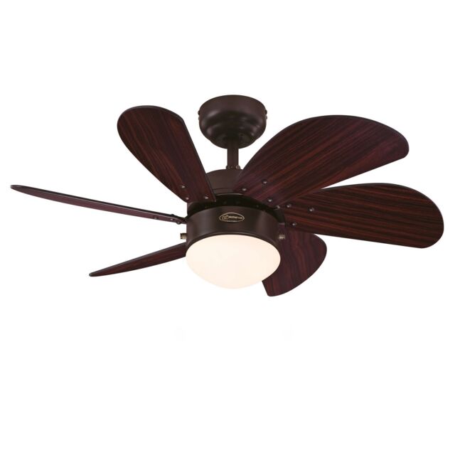 Westinghouse Lighting Turbo Swirl Ceiling Fan With Light With Pull