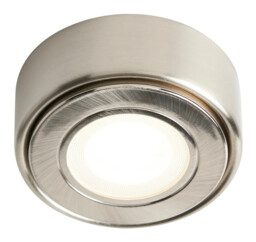 Cabinet Light Silver Ellen 240v Cct Led Satin Nickel 1.5w 3000k 4000k