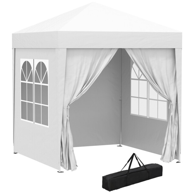 2x2m Pop Up Garden Gazebo Marquee Party Tent Waterproof Outdoor Canopy
