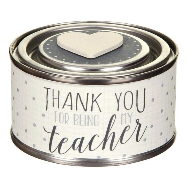 East Of India Thank You Teacher Gift Scented Candle - Home Fragrance