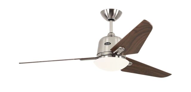 "Dc Ceiling Fan With Remote Fan Light Eco Aviatos 132 Cm 52"" Chrome &"