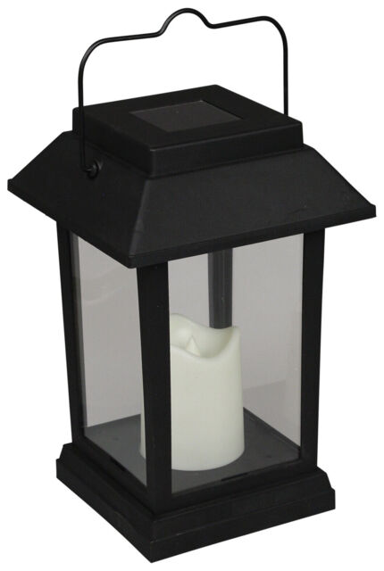 Luxform Lighting Solar Bali Hanging Lantern In Black Aa Battery Garden
