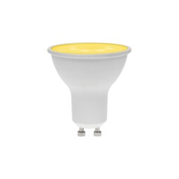 Prolite 7w Dimmable Led Gu10 Lamp, Yellow