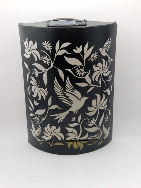 Primus Metal Hummingbird Solar Wall Light