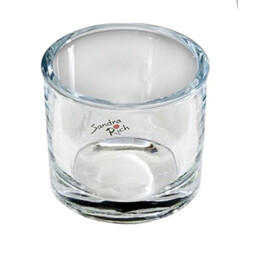 Tealight Holder Decorative Glass By Sandra Rich Series Cyli Heavy 10