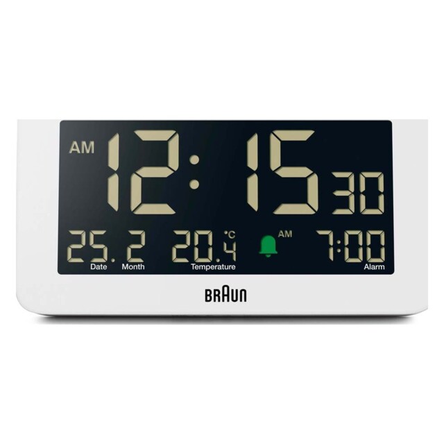 Braun Bc10w Alarm Clock