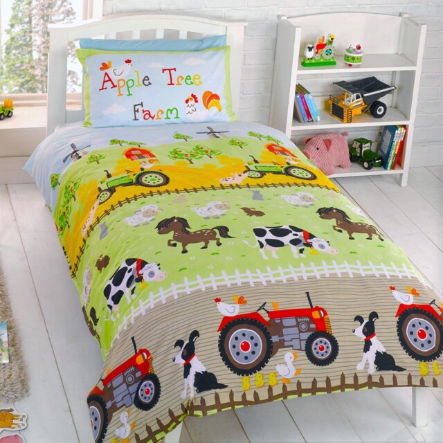 Kids Girls Boys Single Duvet Cover Sets - Princess, Nemo, Cars,