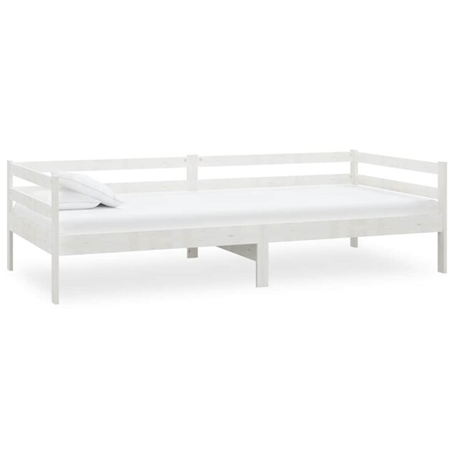 Solid Pinewood Pull-out Day Bed Wooden Sleepover Sofa Bed Multi