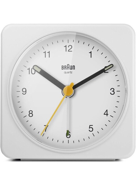 Braun Bc03w Classic Alarm Clock