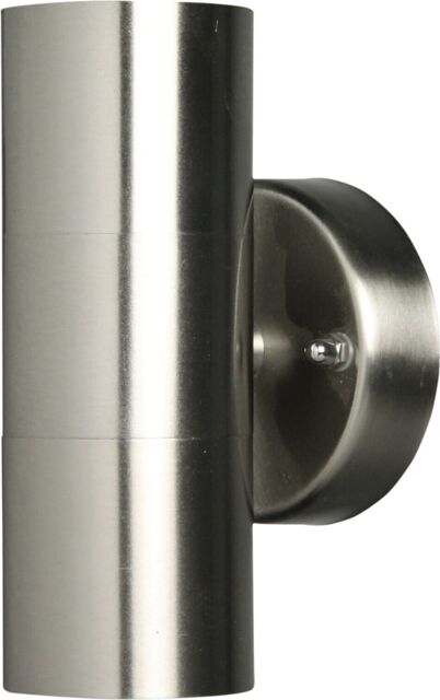 Stainless Steel Wall Light Luxform Lighting Eden 230v Outdoor Garden