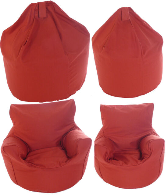 Adult Or Children Size Bean Bag / Chair With Beans
