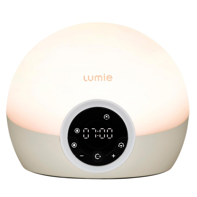 Lumie Bodyclock Spark 100 Wake-up Light Alarm Clock, White