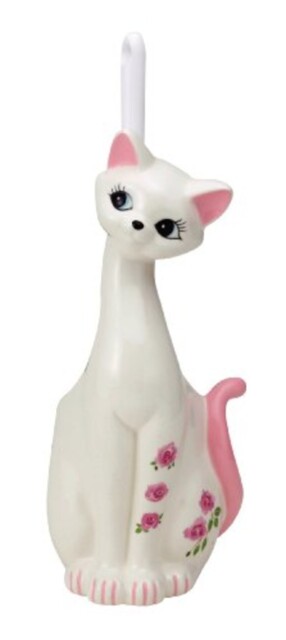 Cat Toilet Brush Holder San1708 With Tracking From Japan
