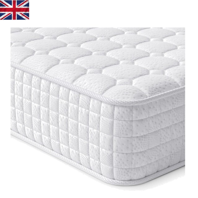 Hypoallergenic 3ft Single Hybrid Mattress - Pressure Relief & Motion