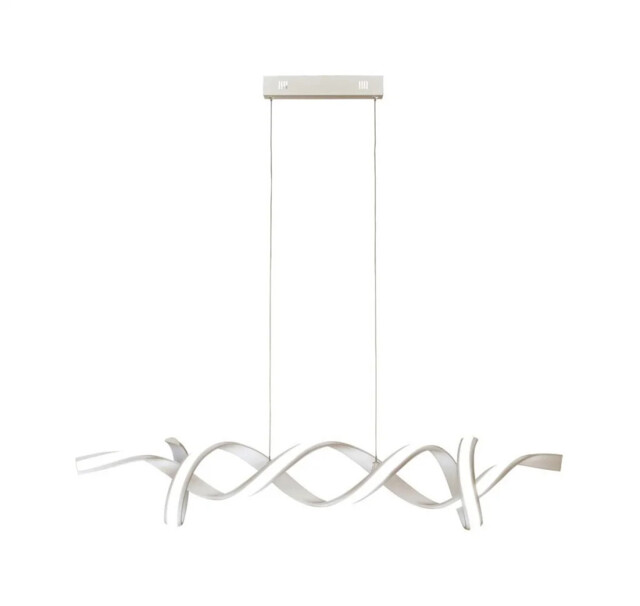 Ceiling Light Silver Music Led Satin Searchlight 8791si