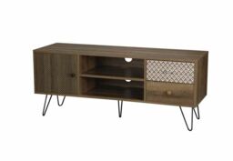 Lpd Furniture Casablanca Wood Effect Finish Tv Media Unit