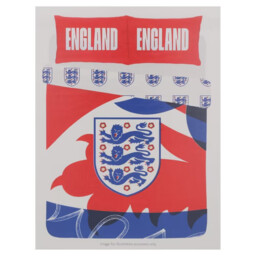 England Football Duvet Set Be Bold Double Cover 200x200 Pillowcase