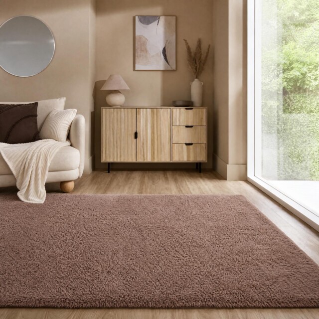 Ohs Fluffy Rug Anti-slip/skid Shaggy Large Bedroom Non-shed Floor