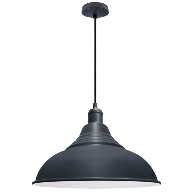 Modern Industrial Style Metal Ceiling Light Pendant Shade Retro