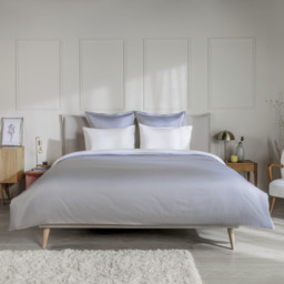 Emma Bed Linen Duvet Cover Sateen 300 TC 200x200 Reversible