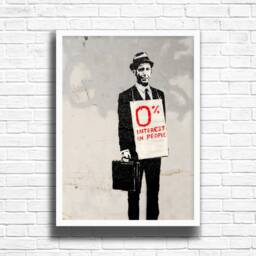 "Banksy ""Zero Interest" - thumbnail 3