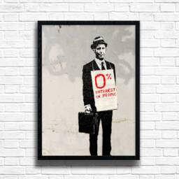 "Banksy ""Zero Interest" - thumbnail 1