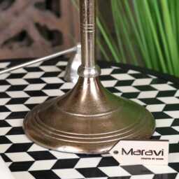 Veeha Candelabra Centerpiece 5 Candle Holder 40cm Champagne Gold - thumbnail 2