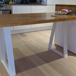 Desk Legs, Dining Room Table Hallway Console Bench Trapezoid Set(2, Vex 80.20 - thumbnail 3