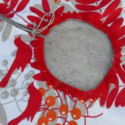 Bird Christmas Tree Skirt Decor Xmas Holiday Swedish Ornament - thumbnail 3