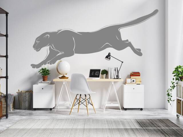 Panther Wall Decal Removable Vinyl Home Decor T1415 - image 1