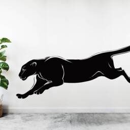 Panther Wall Decal Removable Vinyl Home Decor T1415 - thumbnail 2