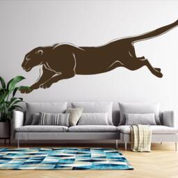 Panther Wall Decal Removable Vinyl Home Decor T1415 - thumbnail 3
