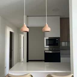 Handcrafted Ceramic Bell Chandelier For Warm Contemporary Dining Spaces - Naaya Mini Bell - thumbnail 3