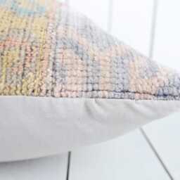 Vintage Turkish Kilim Pillow Bohemian Cushion Cover - 16x16 - thumbnail 4