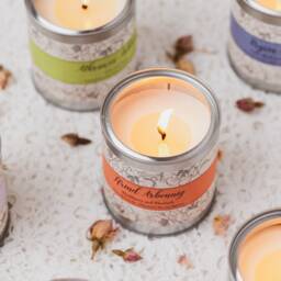 Diolch Lemongrass Soy Candle Welsh Thank You Gift - thumbnail 3