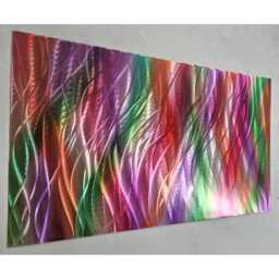 Abstract Metal Wall Art, Multi Colored, By R Toomer Indoor Outdoor - thumbnail 3