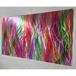 Abstract Metal Wall Art, Multi Colored, By R Toomer Indoor Outdoor - thumbnail 2