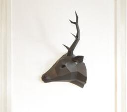 Half-Deer Trophy, Mirror Stag in Half - thumbnail 1