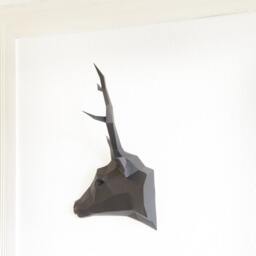 Half-Deer Trophy, Mirror Stag in Half - thumbnail 3
