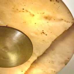 6 Light Sputnik Chandelier - Mid Century Modern Flushmount Brass - thumbnail 2