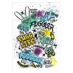 Fuggler Wall Art Print - Fugg Life Grafitti Poster - thumbnail 3
