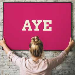 Aye Scottish Slang Print Wall Art - Gift For Him Or Her, Scotland Decor, Funny Cultural Poster, Humour, Home Office - thumbnail 2