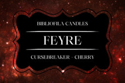 Feyre - Bookish Candles Fantasy Scented Candle Home Decor Handmade