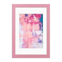 A4 A5 A1 A3 A2 Trendy Wall Art Picture Frames With Mount, Photo Frame Gift For Family, Modern Pink Best Friend - thumbnail 1