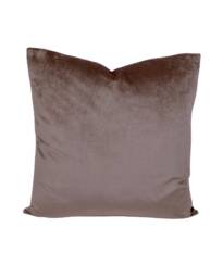 "Latte Velvet Cushion Covers - Luxurious Quantity Discounts 16"", 18"", 22"", & 18"" X 12"", 20"" 14" - thumbnail 1